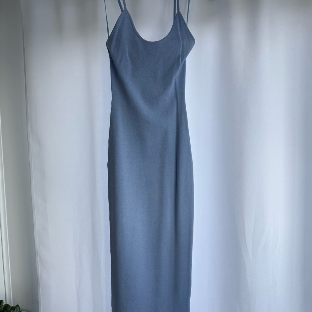 Superdown Sky Blue Midi Dress